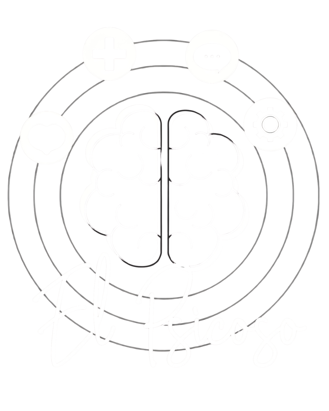 Logo El Psicoso Blanco